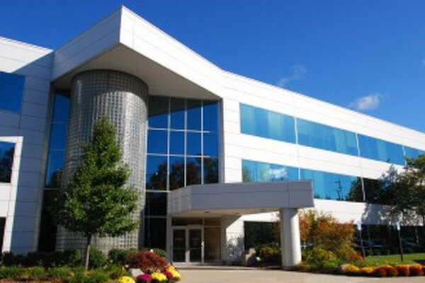 external view business building 