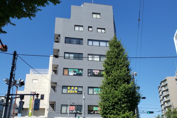 Exterior view business building Sateco Sales Office Japan