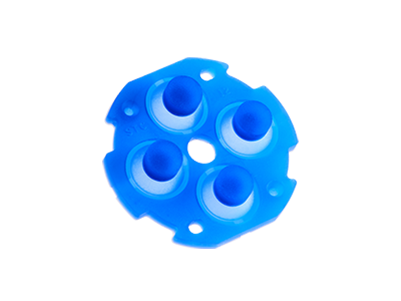 runde blaue Langhubschaltmatte STC-LS